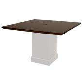48" Expandable Conference Table Top in Cobblestone Cherry