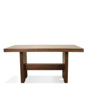 Terra Vista Gathering Height Dining Table Casual Walnut finish