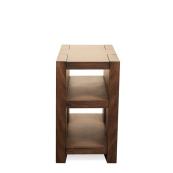 Terra Vista Chairside Table Casual Walnut finish