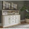 Home Office Short Desk Hutch