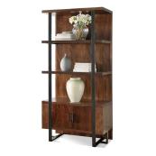 Terra Vista Bookcase Pier Casual Walnut finish