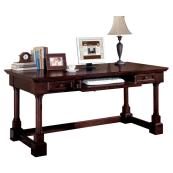 Writing Table in Cobblestone Cherry