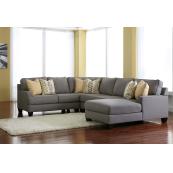 Chamberly - Alloy 4 Piece Sectional