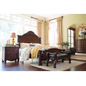 North Shore - Dark Brown 3 Piece Bed Set (King)