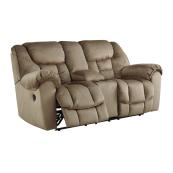 Glider REC Loveseat w/Console