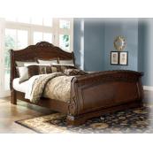 North Shore - Dark Brown 3 Piece Bed Set (Queen)