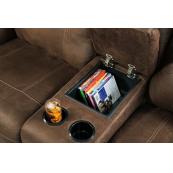 DBL REC PWR Loveseat w/Console
