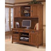 Cross Island - Medium Brown 2 Piece Home Office Set